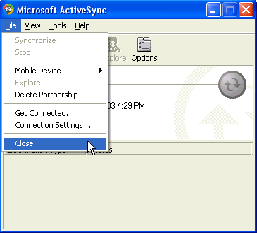 ActiveSync Help Visual 07