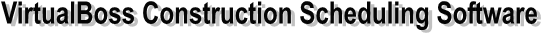 Construction Scheduling Software