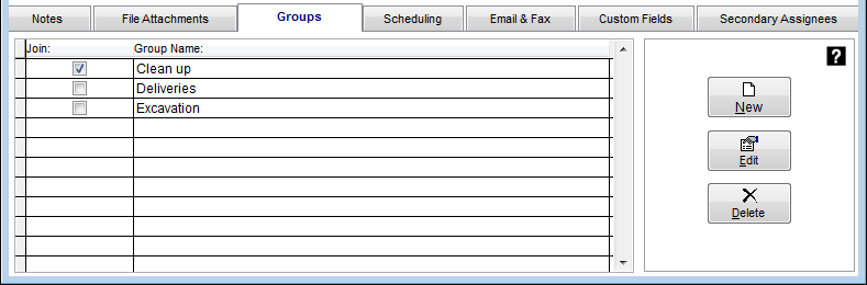 Task Groups