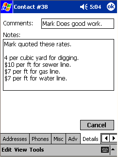 Pricing, work ethics, contact times, the possibilities are endless