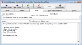 contact notes